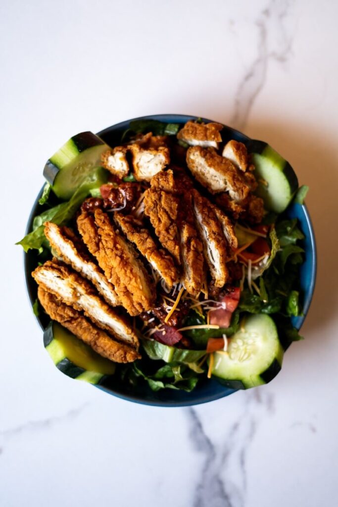 Crispy Chicken Salad